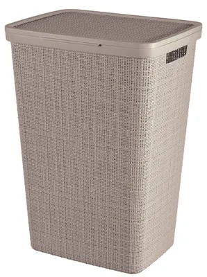 Produktbild von Wäschekorb aus Jute, taupe, 58 l