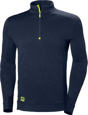 Produktbild von Helly Hansen Longsleeve HH LIFA 1/2 ZIP 75109, Farbe:navy, Größe:S