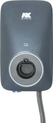 Produktbild von a-TroniX AX-22KP1 22KW Wallbox 3-phasig mit 6m Kabel, Stecker Typ2 WIFI, Bluetooth, RFID, OCPP 1.6