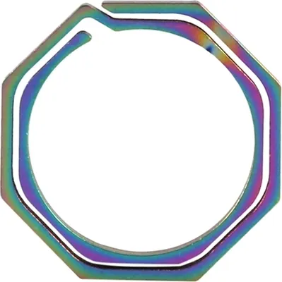 Produktbild von hängekette Schlüsselanhänger, Hängeschnalle, achteckiger EDC-Schlüsselanhänger, Schlüsselanhänger mit Schnellverschluss, Schlüsselanhänger, Schlüsselanhängerhalter