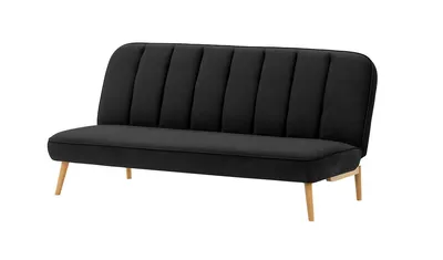 Produktbild von SLF24 - Klappsofa Click-Clack Lull - schwarz - Velluto 20
