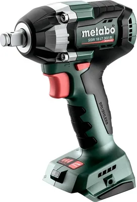 Produktbild von Metabo Akku Schlagschrauber SSW 18 LT 300 BL, ohne Akku und Ladegerät, in Metabox (602398840)