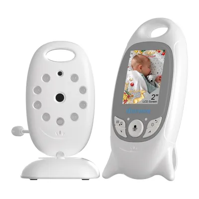 Produktbild von Boifun Babyphone mit Kamera 2,0 Zoll mit Akku VOX Modus 8 Schlaflieder Nachtsicht Temperaturüberwachung