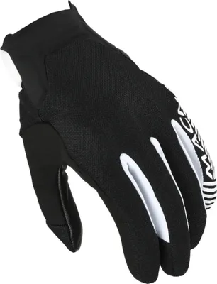 Produktbild von Macna Obtain Perforierte Lederhandschuhe Schwarz L Schwarz L