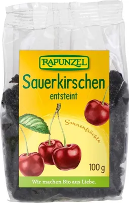 Image de Rapunzel - Cerises acides séchées - 100g