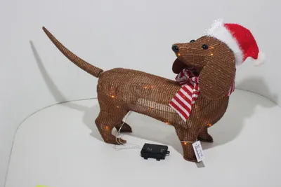 Image de Chien Noël Lumineux Décoration Lumineuse 40 Led - Basic & Co