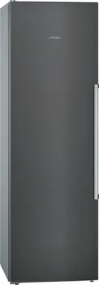 Produktbild von Siemens Freistehender Kühlschrank iQ500 blackSteel KS36VAXEP