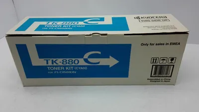 Produktbild von KYOCERA TK-880C, 18000 Seiten, Cyan, 1 Stück(e)