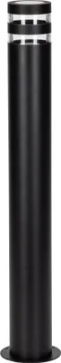 Obrázok produktu pre Vonkajšia lampa 74cm čierna 1xE27 RINO 324016 Polux