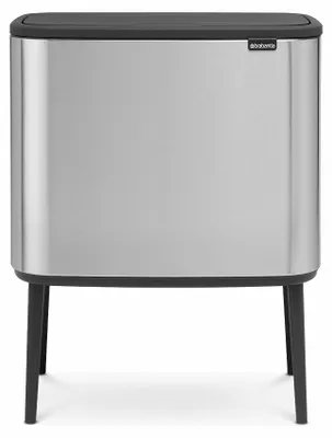 Zdjęcie produktu dla Brabantia 316227, 34 l, Prostokątny, Plastik, Stal, Stal nierdzewna, Plastik, 540 mm