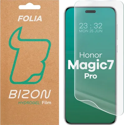 Produktbild von Hydrogel Folie für den Bildschirm für Honor Magic7 Pro, Bizon Glass Hydrogel Front, 1 Stück