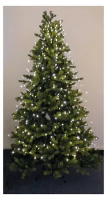 Produktbild von Hellum LED-Lichterkette Tauperlen 12 Stränge warm-weiß