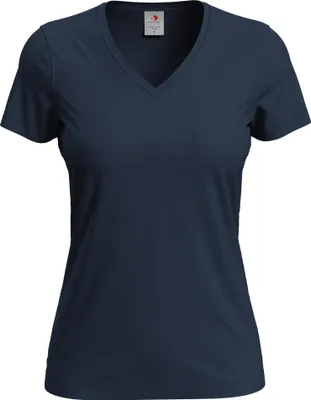 Immagine prodotto di Stedman Donna Maglietta classica con scollo a V AB279 (S) (Blue Midnight)