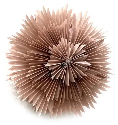 Only Natural – Papier-Lampenschirm – Rosa – 60 cm – Ansicht 1