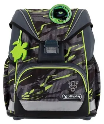 Produktbild von Herlitz 400205530, Federmäppchen, Pencil pouch, Schultasche, Sporttasche, Mädchen, Weiterführende & Grundschule, Rucksack, 16 l, Fronttasche, Seitentasche