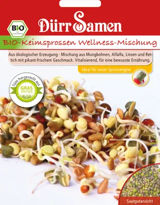 Produktbild von Keimsprossen Wellness Mischung | -Keimsprossen von Dürr Samen