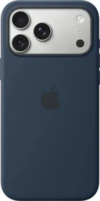 Image de Coque en silicone avec MagSafe pour APPLE iPhone 17 Pro Max, Midnight