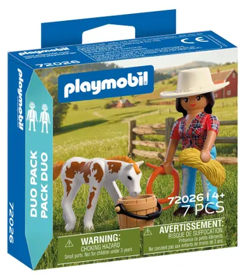 Immagine prodotto di PLAYMOBIL DuoPack Cavallerizza con puledro
