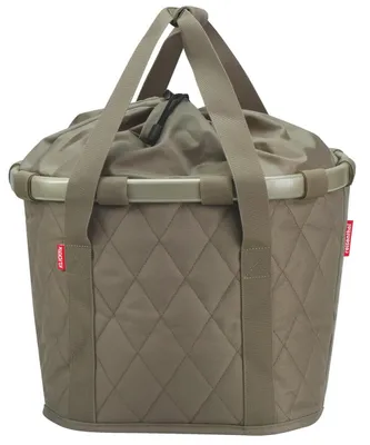 Produktbild von KLICKfix reisenthel Bikebasket 15 - Lenkerkorb 35 cm (rhombus olive)