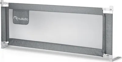 Obrázok produktu pre Zábrana na posteľ 200 cm Nukido NK-227 sivá