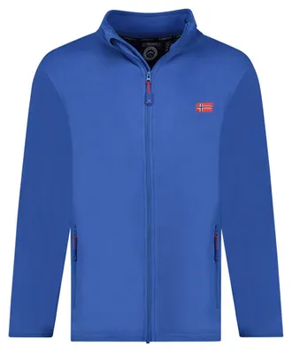 Productafbeelding van Geographical Norway WY6437H/GN-Royal Blue: Heren fleece trui in blauw