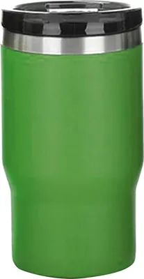 Productafbeelding van Isolatiehouder voor blikjes en flessen, 14oz, gemaakt van roestvrij staal 304, ideaal voor buitengebruik, kleur: groen