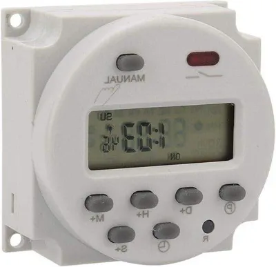 Immagine prodotto di Timer digitale programmabile 1S-168h, automatico, elettronico, 5 V-220 V, montaggio a parete