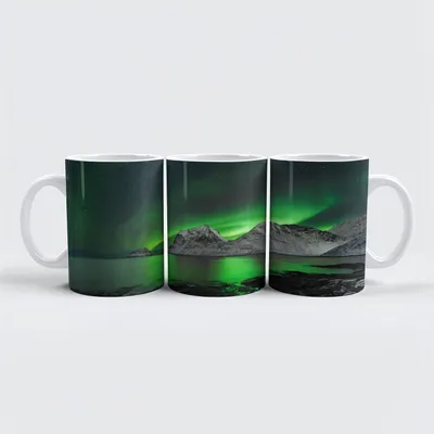 Produktbild von raxxa Premium-Tasse "Polarlicht"