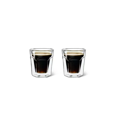 Produktbild von Leopold Vienna Doppelwandiges Glas Espresso, 2er Set ø64x71mm, 100ml, LV01510