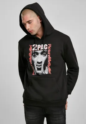 Productafbeelding van Herenhoodie Mr. Tee Tupac Boxed In, zwart - maat L