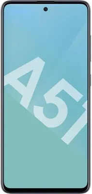 Image de Samsung Smartphone Galaxy A51 16,5cm (6,5 pouces), 128GB de mémoire, couleur : noir/bleu