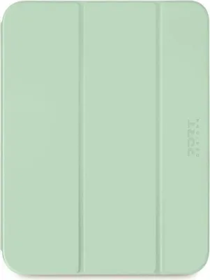 Produktbild von iPad 10.9" & 11" (Gen 10/11) Folio Hülle, PORT DESIGNS NOUMEA 2 Slimclear, Grün, Transparent, Stoßfest, Kratzfest