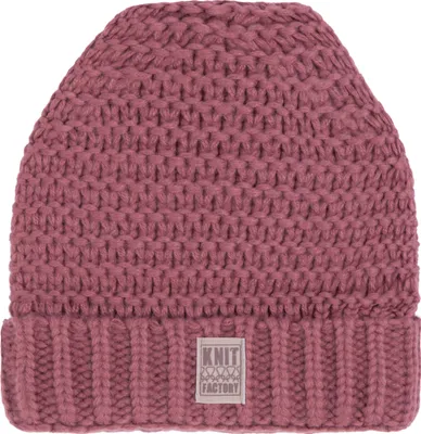 Produktbild von Knit Factory Alex Mütze - Stone Red - One Size