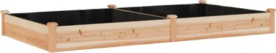 Immagine prodotto di vidaXL Letto rialzato con inserto 240x120x25 cm in legno massiccio di abete