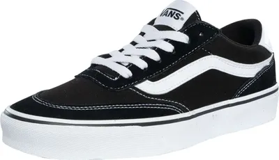 Produktbild von Vans Brooklyn LS Suede/Canvas VN000D7QBA21 (41/black-white)