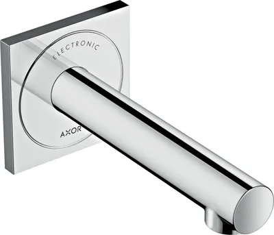 Immagine prodotto di hansgrohe AXOR Uno mitigeur de lavabo électronique encastré, montage mural 160, saillie 225mm, 45110000, 45110000