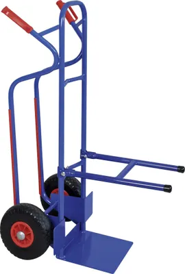 Produktbild von Stuhlkarre mit pannensicheren Reifen, BxTxH 520 x 820 x 1300 mm, Tragkraft 250 kg