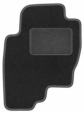 Produktbild von Fahrermatte Velours für Nissan Pathfinder R51 2004-2014 (SUV) – 1-tlg, Graphit, passgenau – Wielganizator LUX