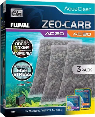 Obrázok produktu pre Fluval AC20/30 FILTER Zeo-Carb Economy Pack 3ks