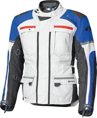 Produktbild von Held Carese Evo GTX Motorrad Textiljacke, hellgrau/blau, L