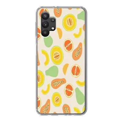 Produktbild von MuchoWow® Handyhülle Schutzhülle Hülle für Samsung Galaxy A32 5G Obst - Muster - Melone Silikon Softcase Handy Hülle - Softcase