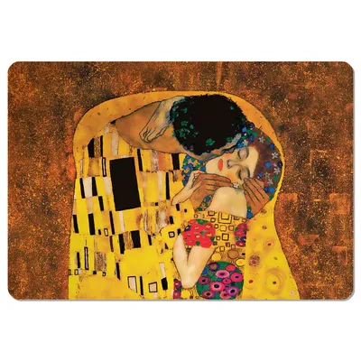 Image de Sous-mains de table ou de bureau décoratif feutre 29x42 cm Kuss Bertoni