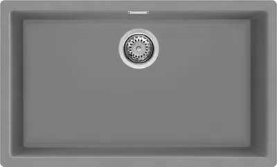 Zdjęcie produktu dla Smeg VZP76CT, Montaż zlewu od dołu, Granit, Szary, 1 mis(y), 700 x 400 mm, 21,5 cm