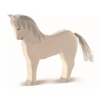 Produktbild von Ostheimer Holzfigur, weiß, Unikat, 13,7 cm Höhe, für Kinder ab 3 Jahren