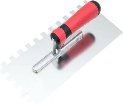 Produktbild von Connex Zahnglättkelle 280 x 130 mm, Zahnung 12 x 12 mm rostfrei