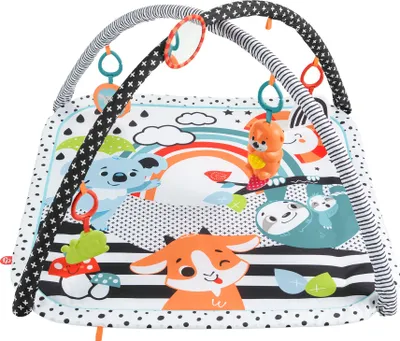 Produktbild von Fisher-Price HBP41 Baby Gymnastik- und Spielmatte Multicolour Baby Gymnastikmatte