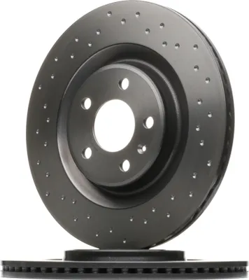 Produktbild von 2x BREMBO Bremsscheibe 09.B969.1X für VW Touareg (CR7) für AUDI Q5 (8RB) Q7 (4M)