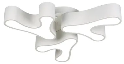 Produktbild von LED Deckenleuchte 8033-3 Weiß mit Fernbedienung Lichtfarbe/helligkeit einstellbar A+