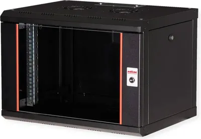 Produktbild von ROLINE 19-Zoll Wandgehäuse Pro 7 HE, 600x450 BxT schwarz