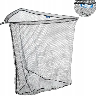 Produktbild von JAXON Gummierter Karpfenkescher 100x100cm 2,5m